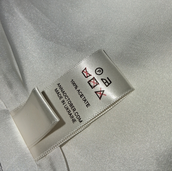 ANNA OCTOBER White Tiana Crinkled Dress - Picture 14 of 15